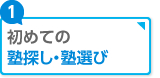 初めての塾探し・塾選び